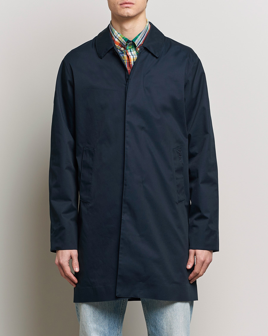 Herre | Forårsjakker | Barbour Lifestyle | Rokig Waterproof Car Coat Navy