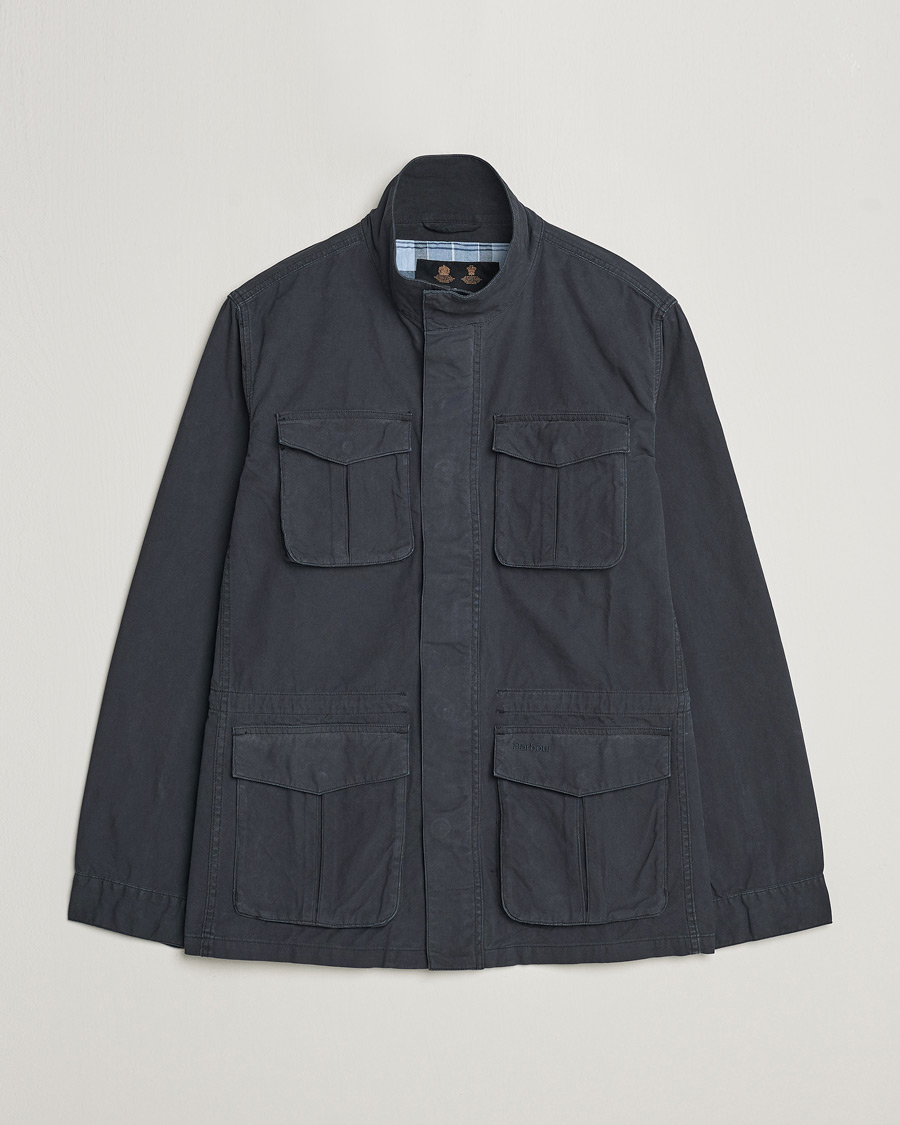 Herre | Jakker | Barbour Lifestyle | Belsfield Cotton Field Jacket Midnight