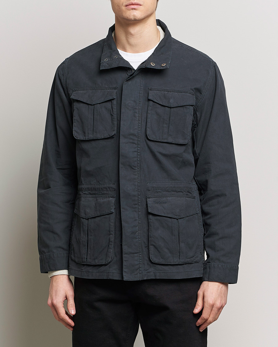 Herre | Jakker | Barbour Lifestyle | Belsfield Cotton Field Jacket Midnight