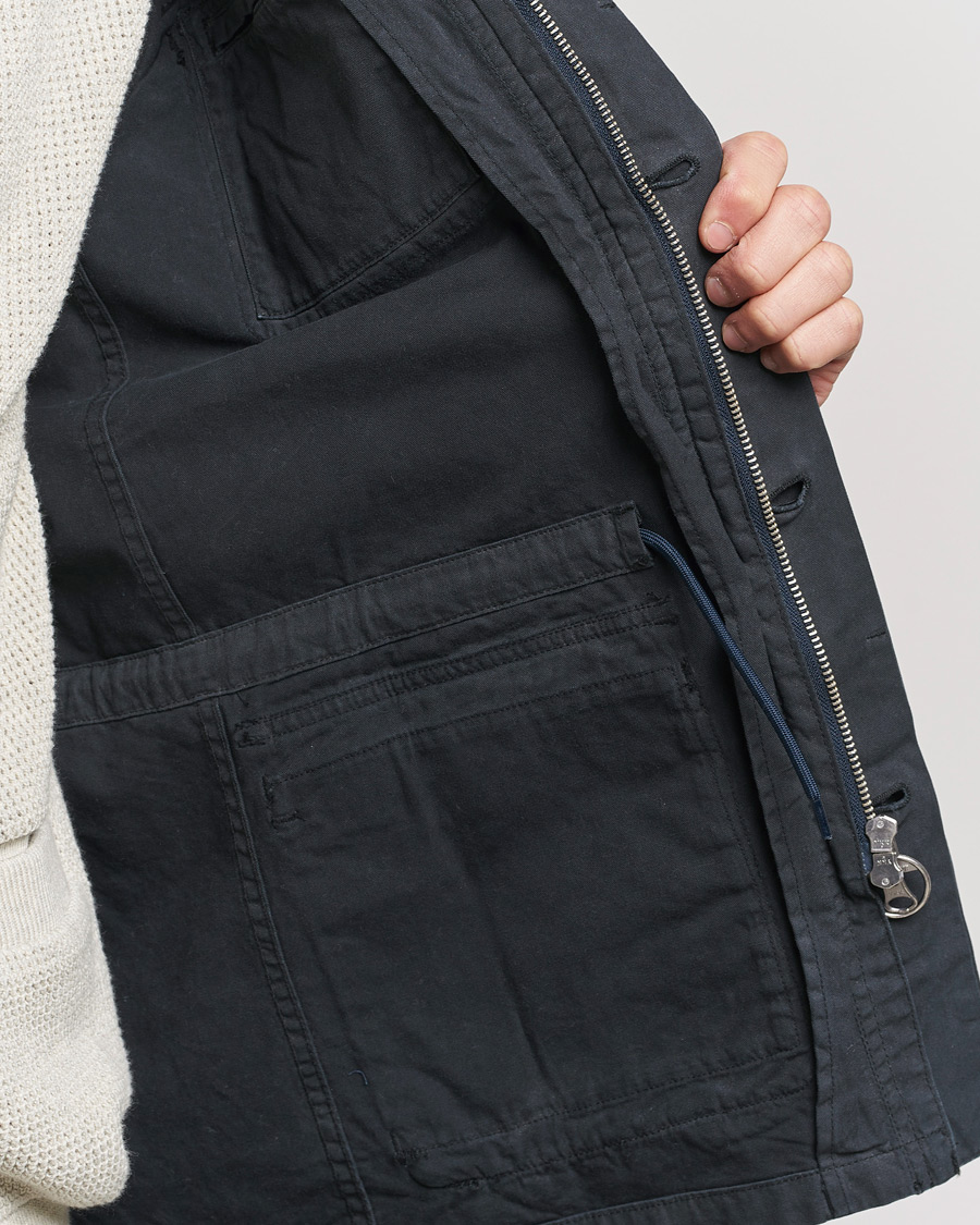Herre | Jakker | Barbour Lifestyle | Belsfield Cotton Field Jacket Midnight