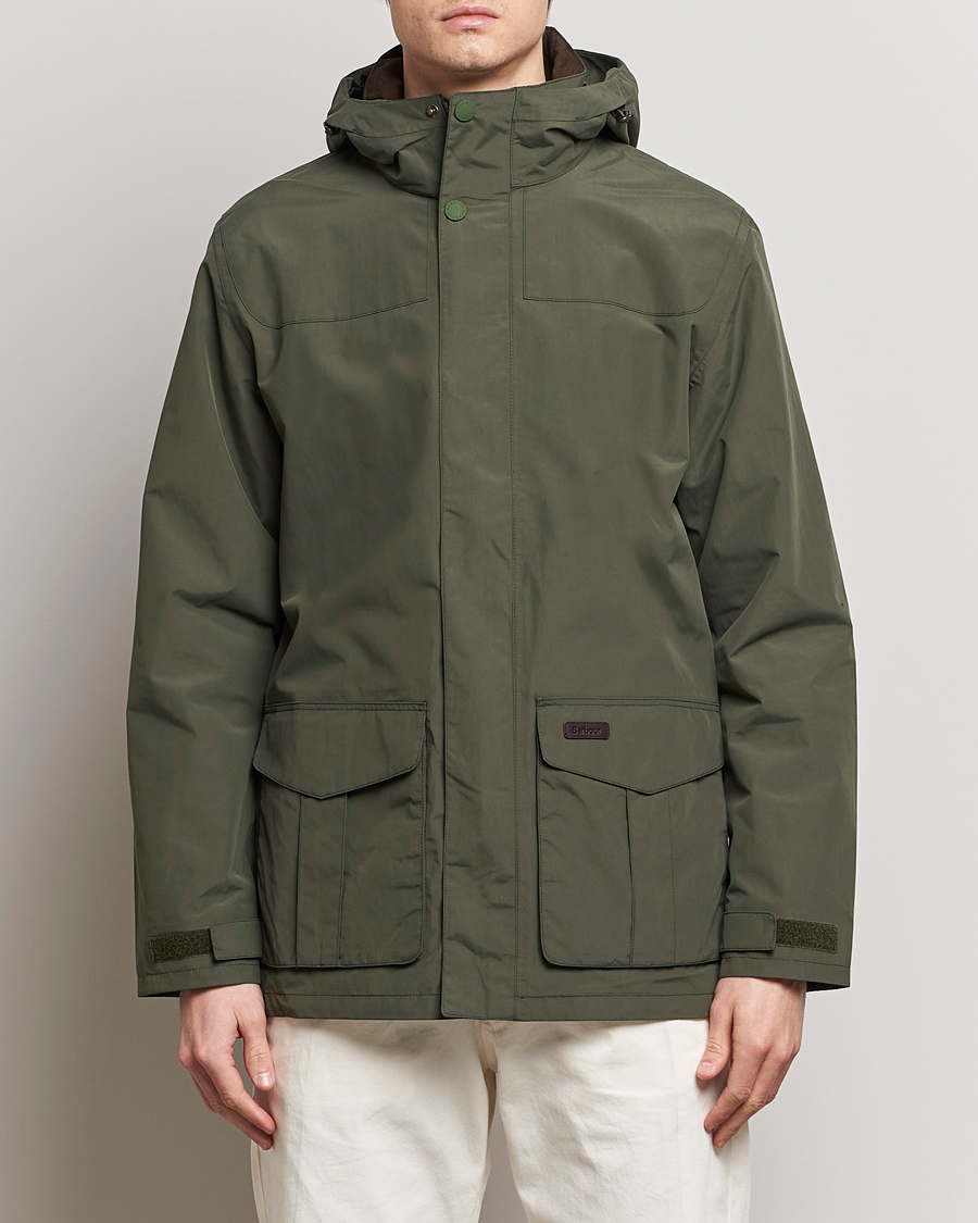 Herre | Barbour | Barbour Lifestyle | Summer Brockstone Waterproof Jacket Olive