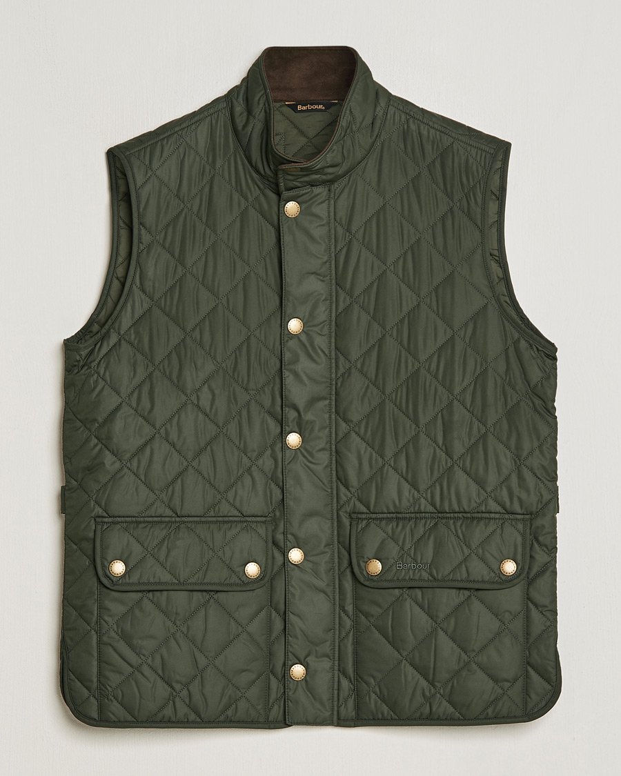 Herre | Veste | Barbour Lifestyle | New Lowerdale Quilted Gilet Sage Green