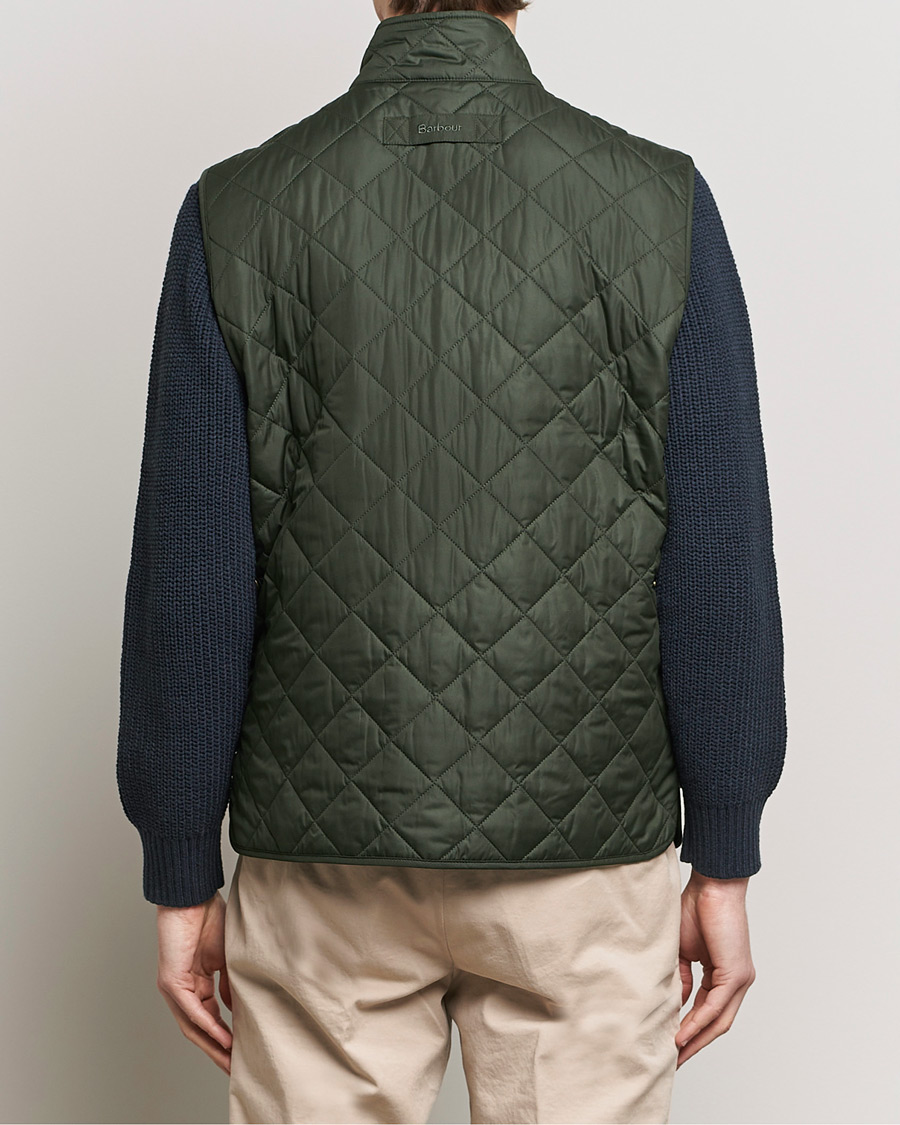 Herre | Veste | Barbour Lifestyle | New Lowerdale Quilted Gilet Sage Green