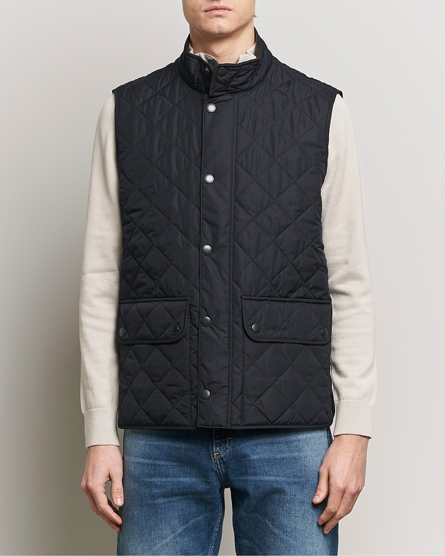 Herre | Efterårsjakker | Barbour Lifestyle | New Lowerdale Quilted Gilet Navy