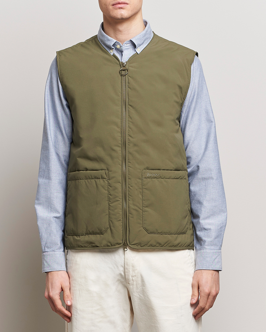 Herre | Best of British | Barbour Lifestyle | Harpen Gilet Pale Sage