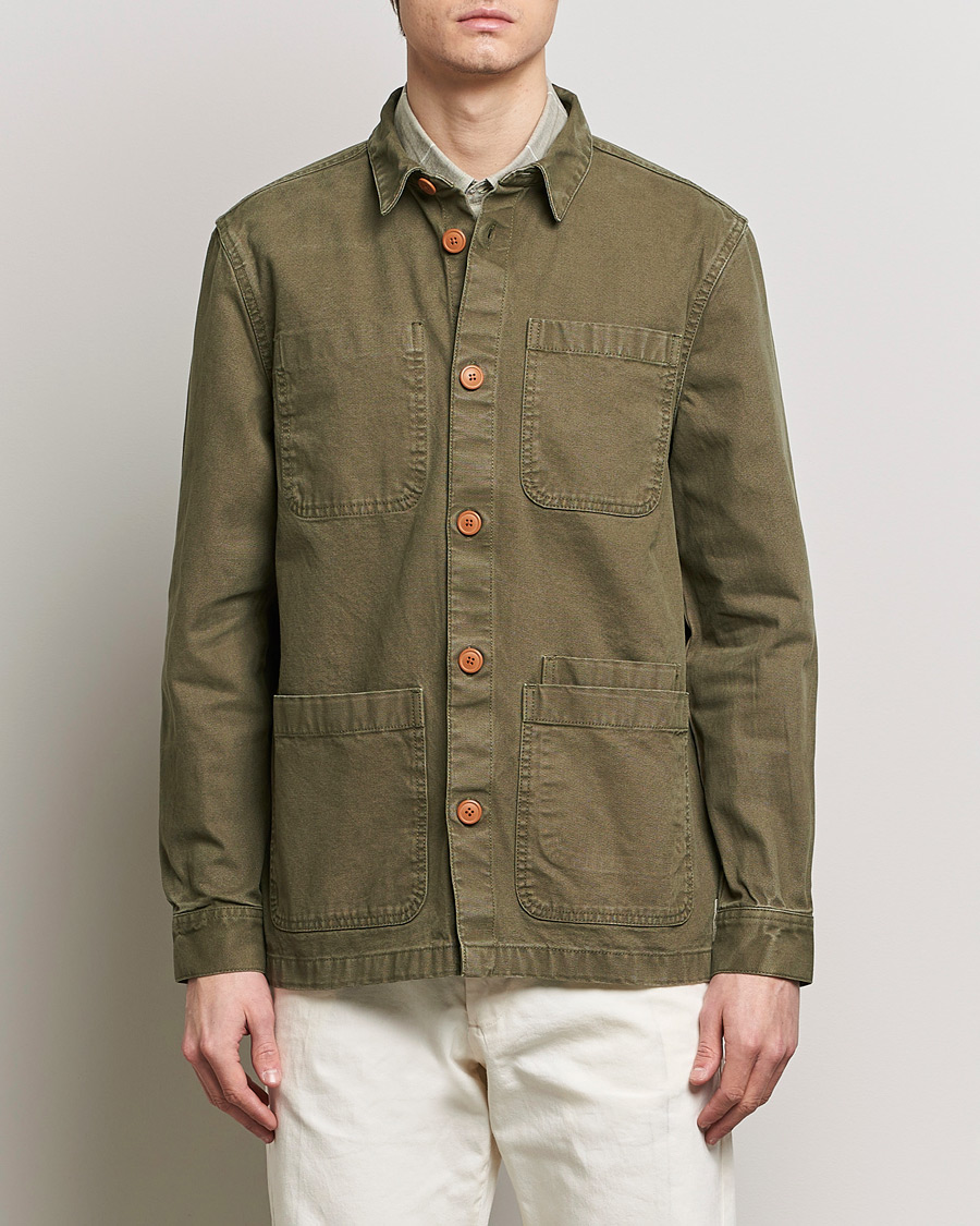 Herre | Casual | Barbour Lifestyle | Chesterwood Overshirt Pale Sage