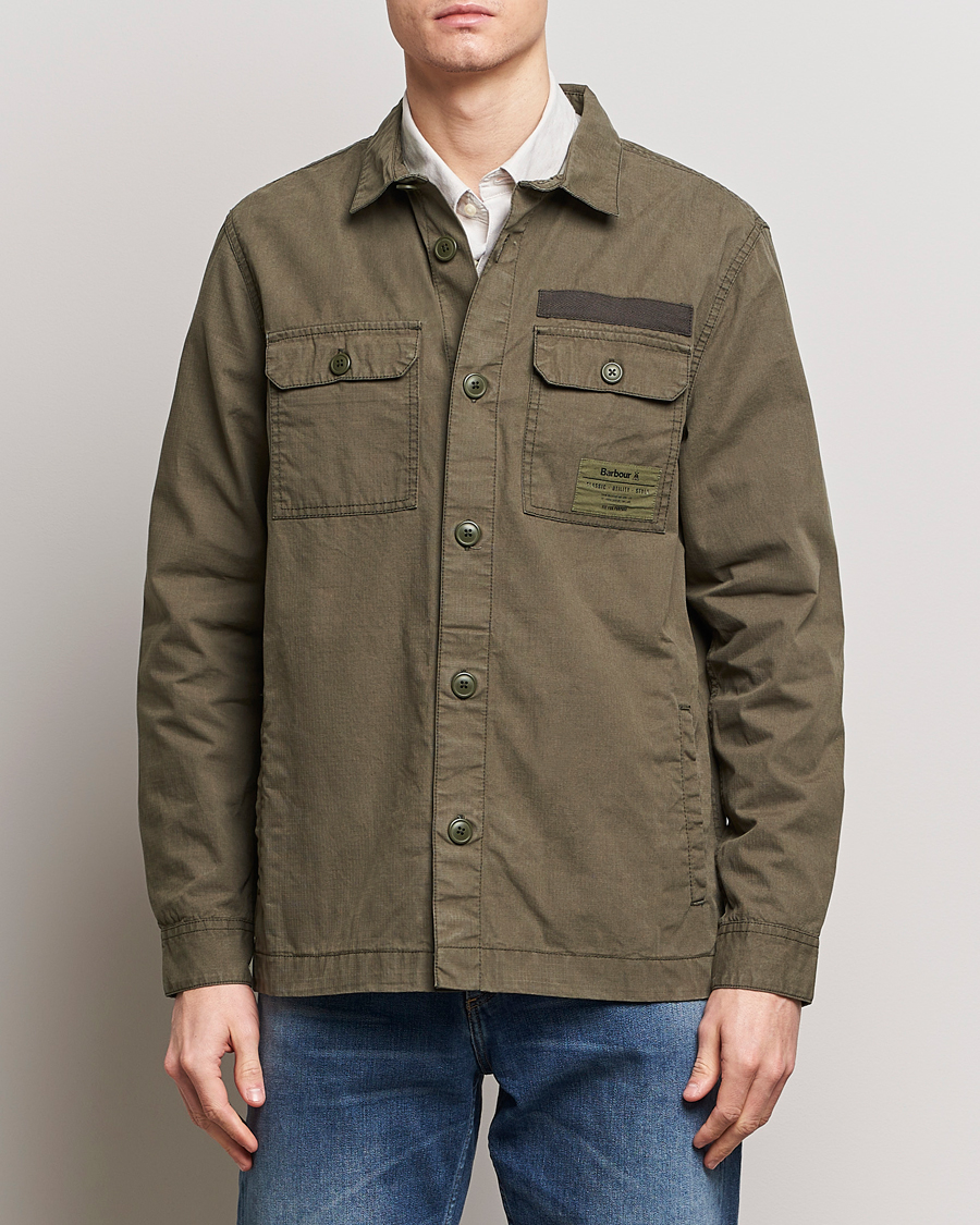 Herre | Forårsjakker | Barbour Lifestyle | Bidlam Overshirt Tarmac