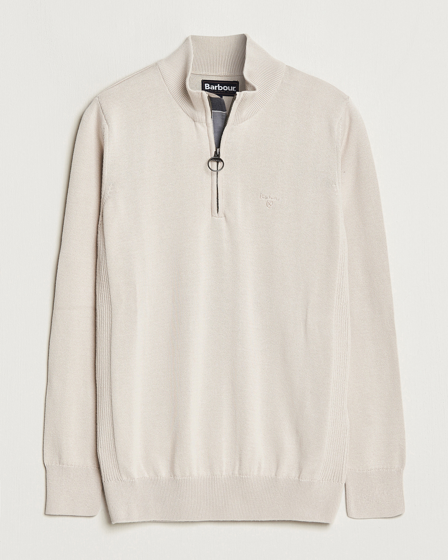 Herre |  | Barbour Lifestyle | Cotton Half Zip Jasmine