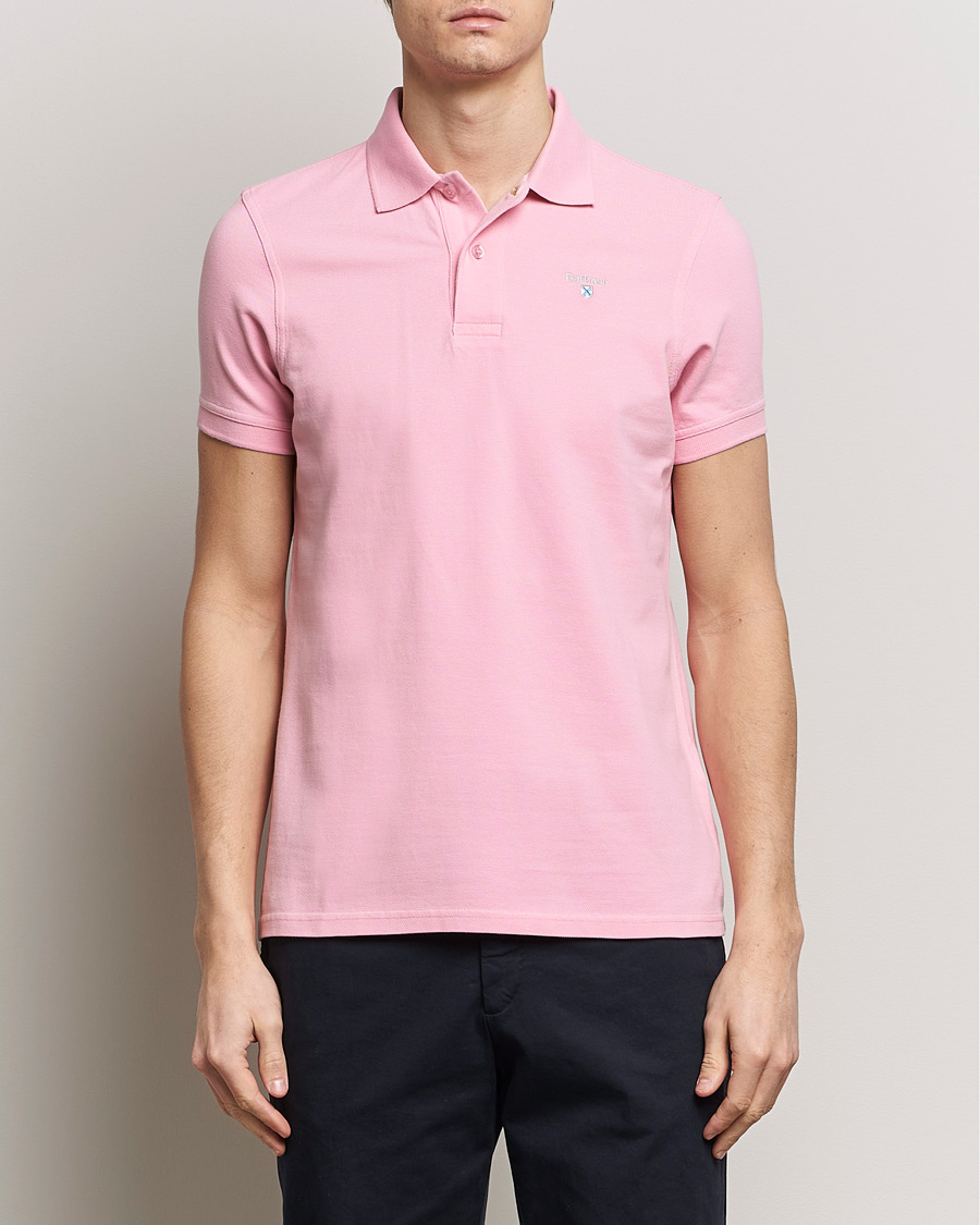 Herre | Polotrøjer | Barbour Lifestyle | Sports Polo Pink