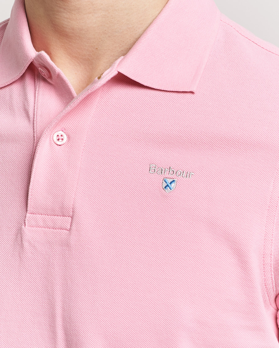 Herre | Polotrøjer | Barbour Lifestyle | Sports Polo Pink