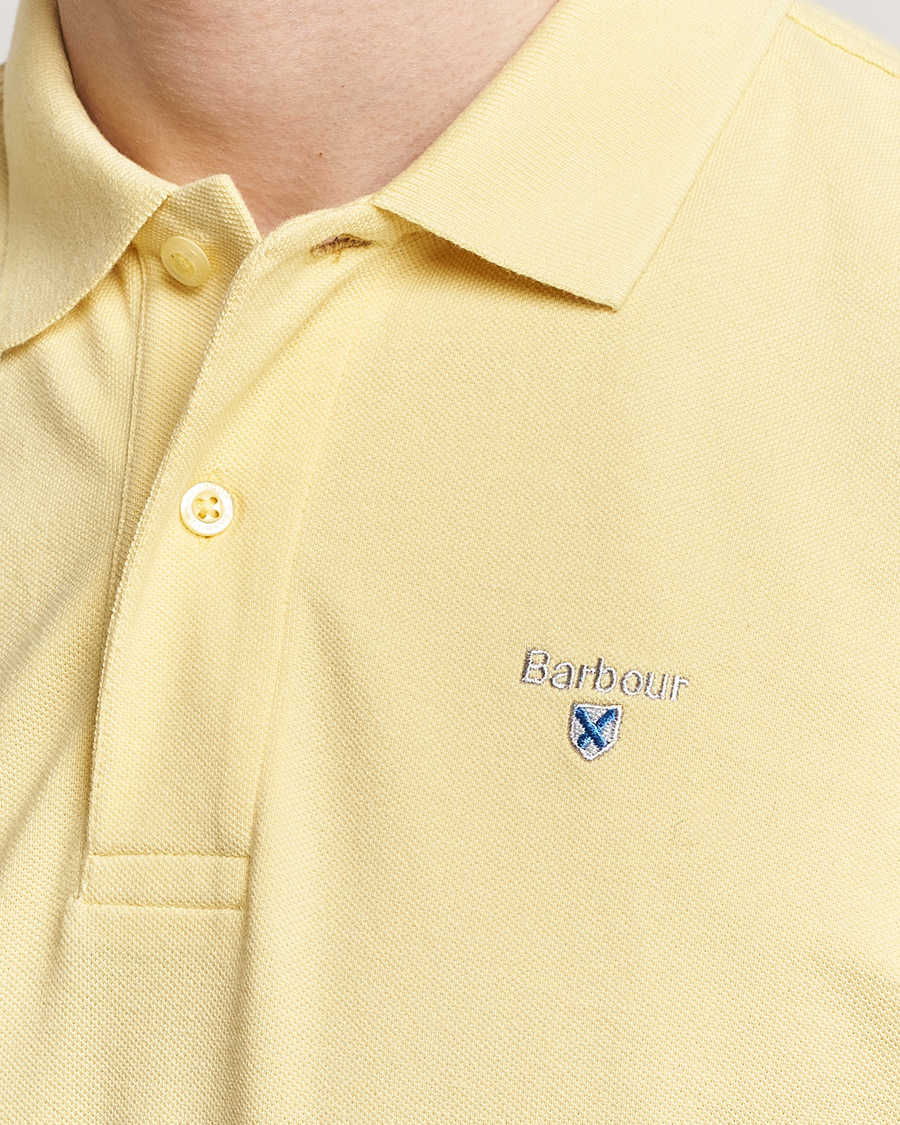 Herre | Polotrøjer | Barbour Lifestyle | Sports Polo Heritage Lemon