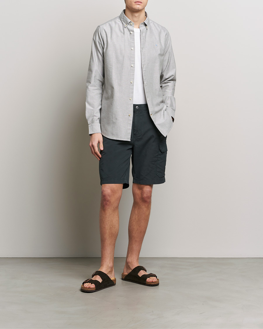 Herre | Skjorter | Barbour Lifestyle | Tailored Fit Oxtown Shirt Pale Sage