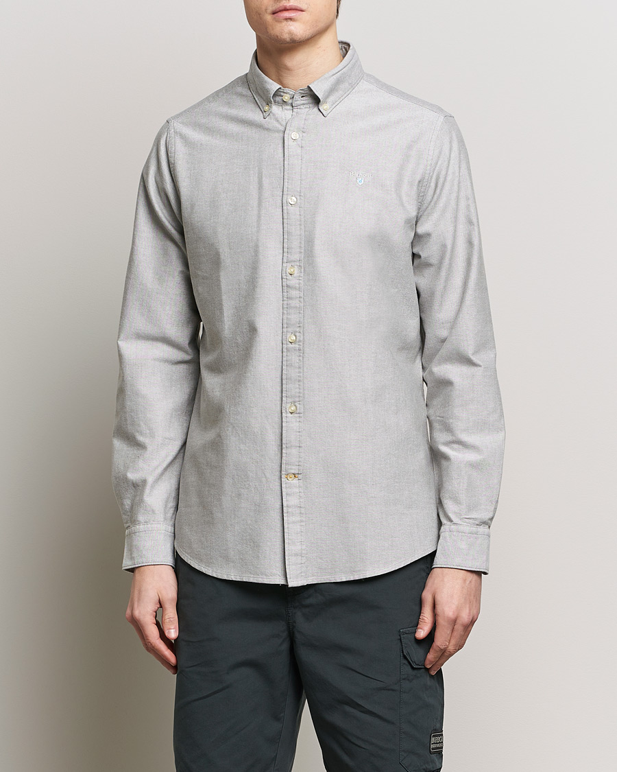 Herre | Best of British | Barbour Lifestyle | Tailored Fit Oxtown Shirt Pale Sage