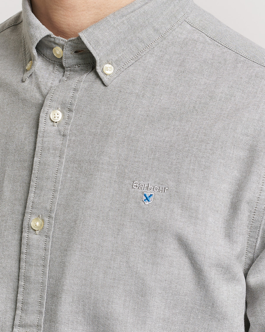 Herre | Skjorter | Barbour Lifestyle | Tailored Fit Oxtown Shirt Pale Sage