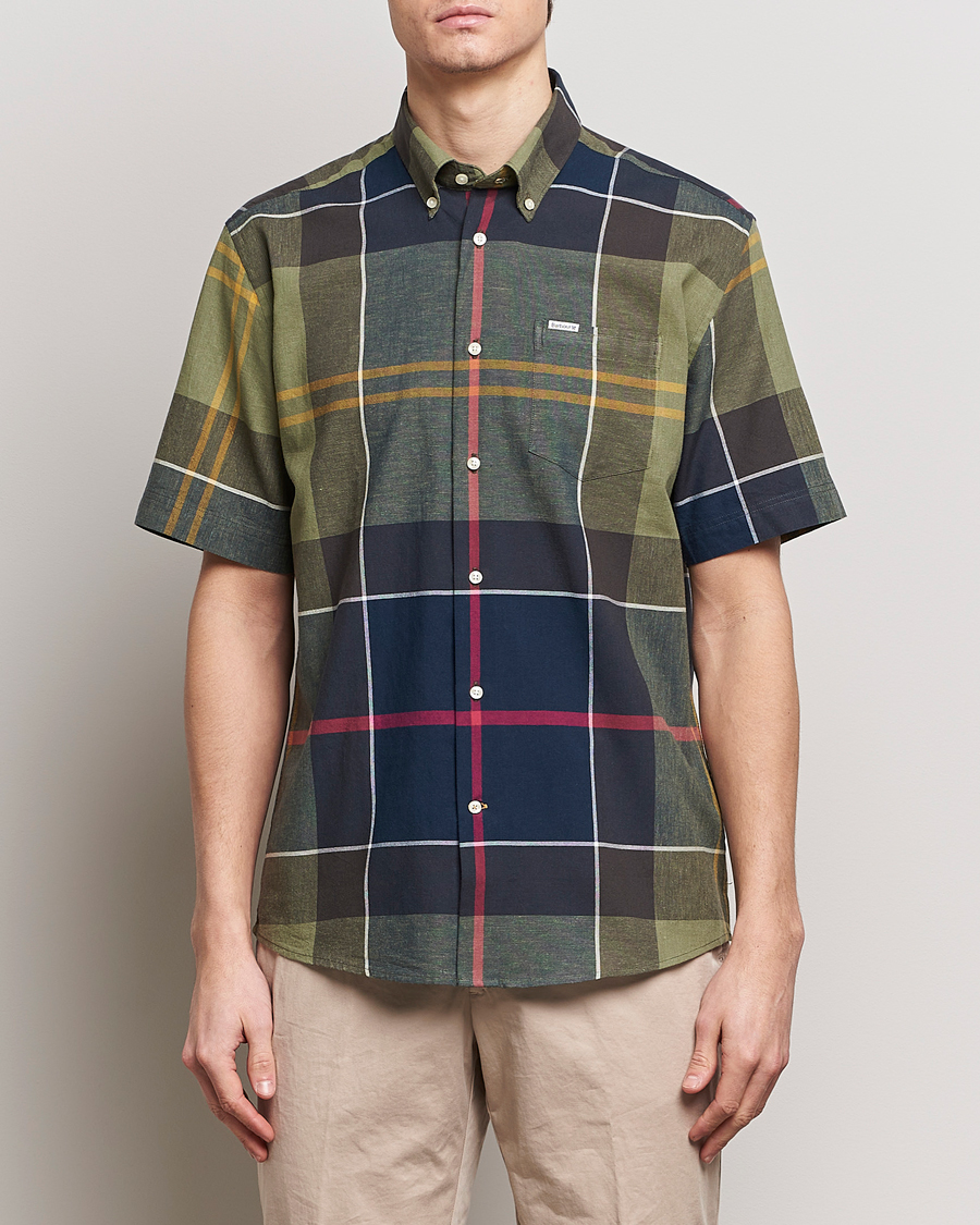 Herre | Kortærmede skjorter | Barbour Lifestyle | Douglas Short Sleeve Regular Fit Tartan Shirt Classic