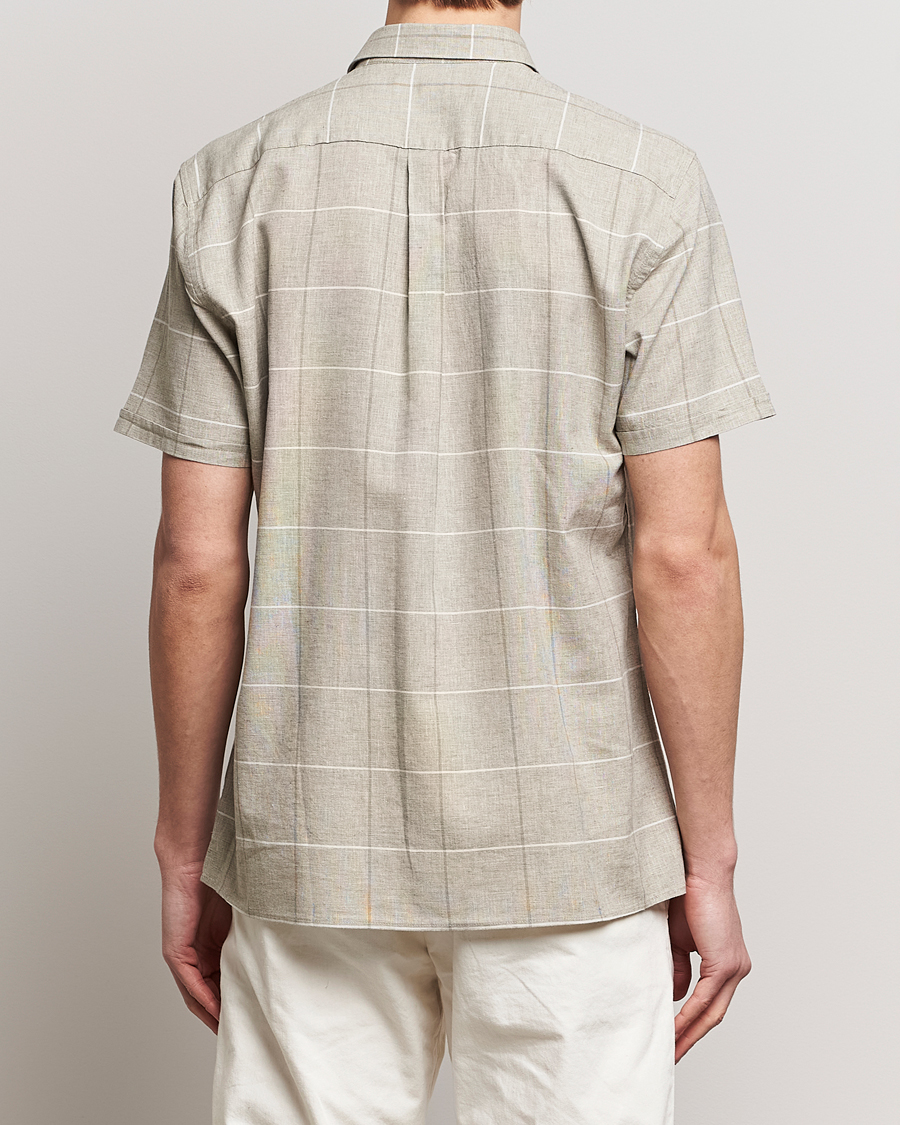 Herre | Skjorter | Barbour Lifestyle | Swaledale Short Sleeve Summer Shirt Olive