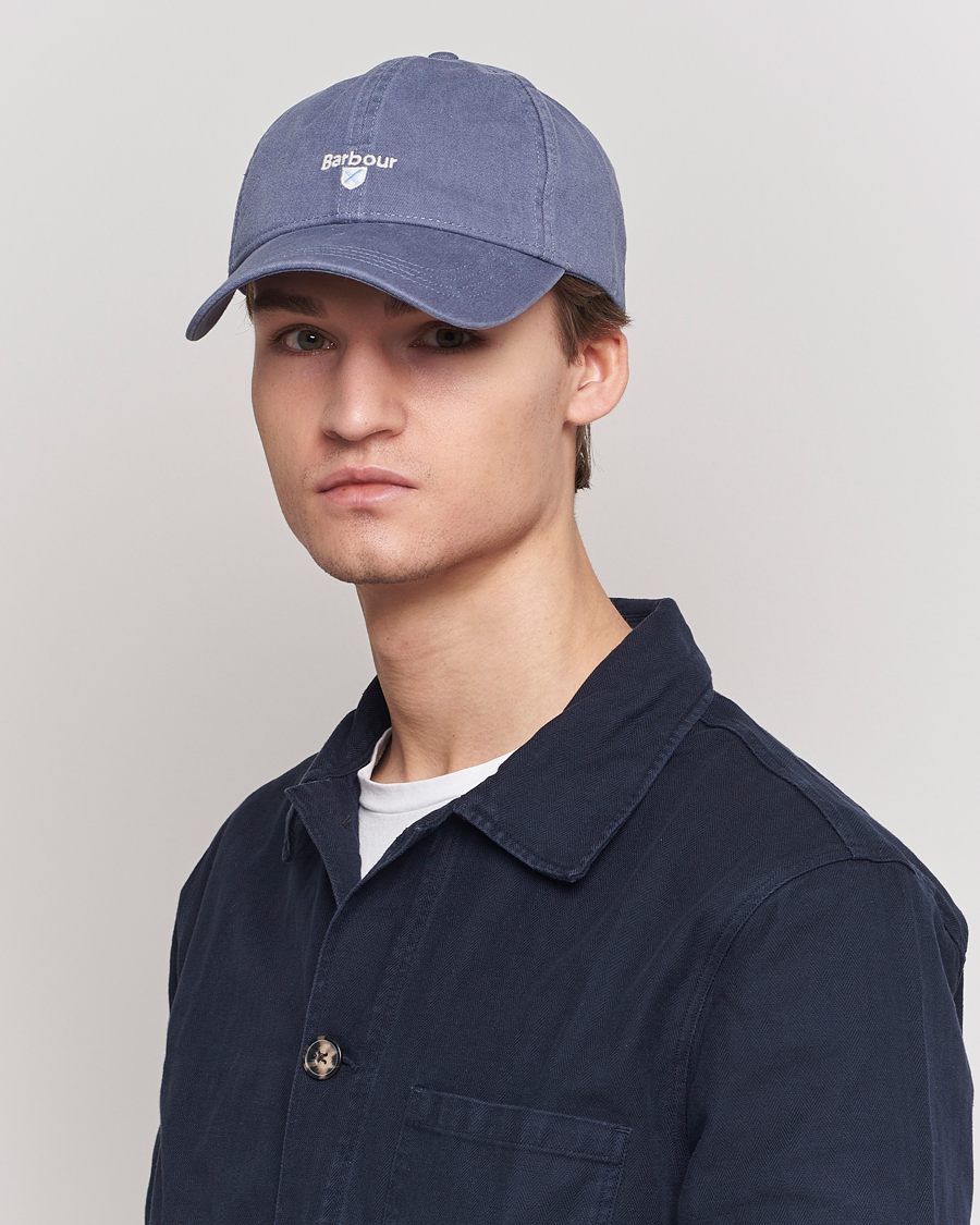 Herre | Hatte & kasketter | Barbour Lifestyle | Cascade Sports Cap Washed Blue