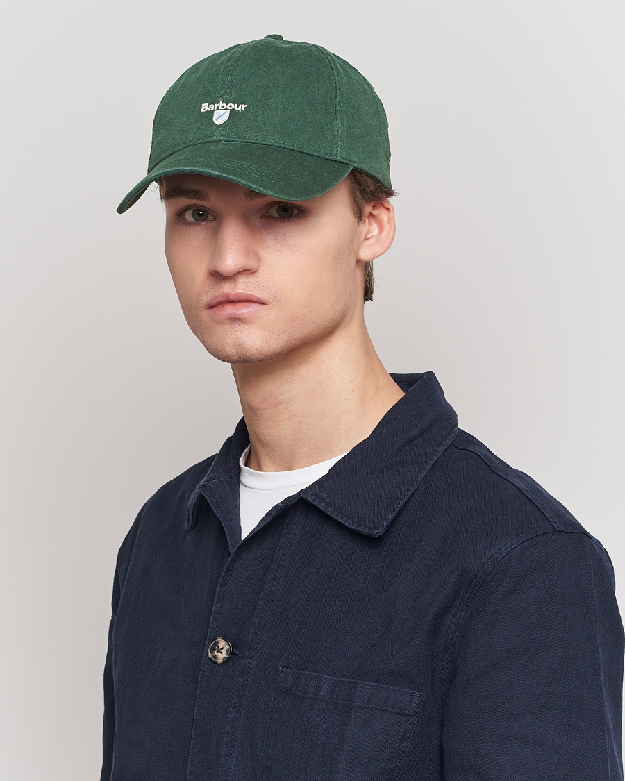 Herre | Kasketter | Barbour Lifestyle | Cascade Sports Cap Racing Green