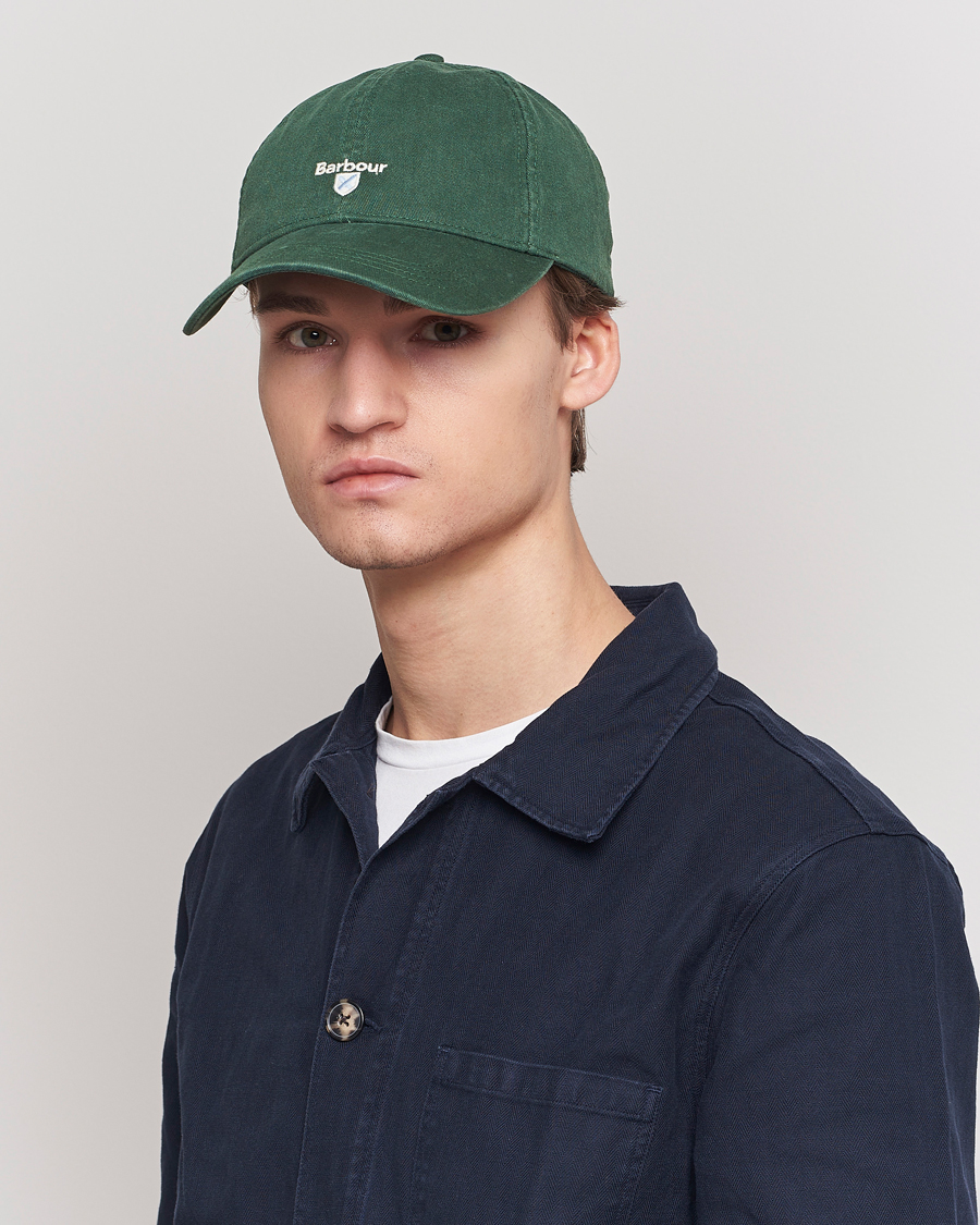 Herre | Hatte & kasketter | Barbour Lifestyle | Cascade Sports Cap Racing Green