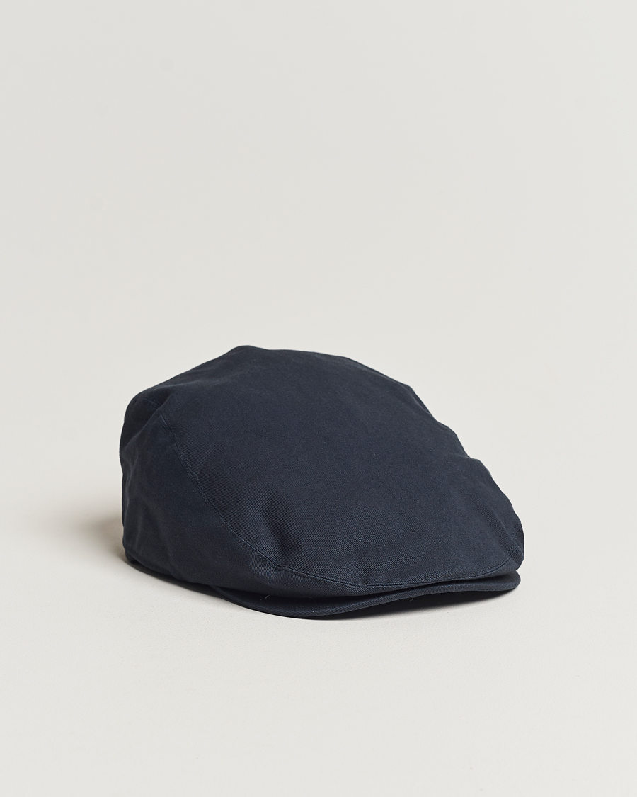 Herre | Hatte & kasketter | Barbour Lifestyle | Finnean Cotton Cap Navy