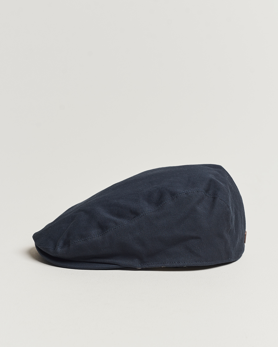Herre | Hatte & kasketter | Barbour Lifestyle | Finnean Cotton Cap Navy