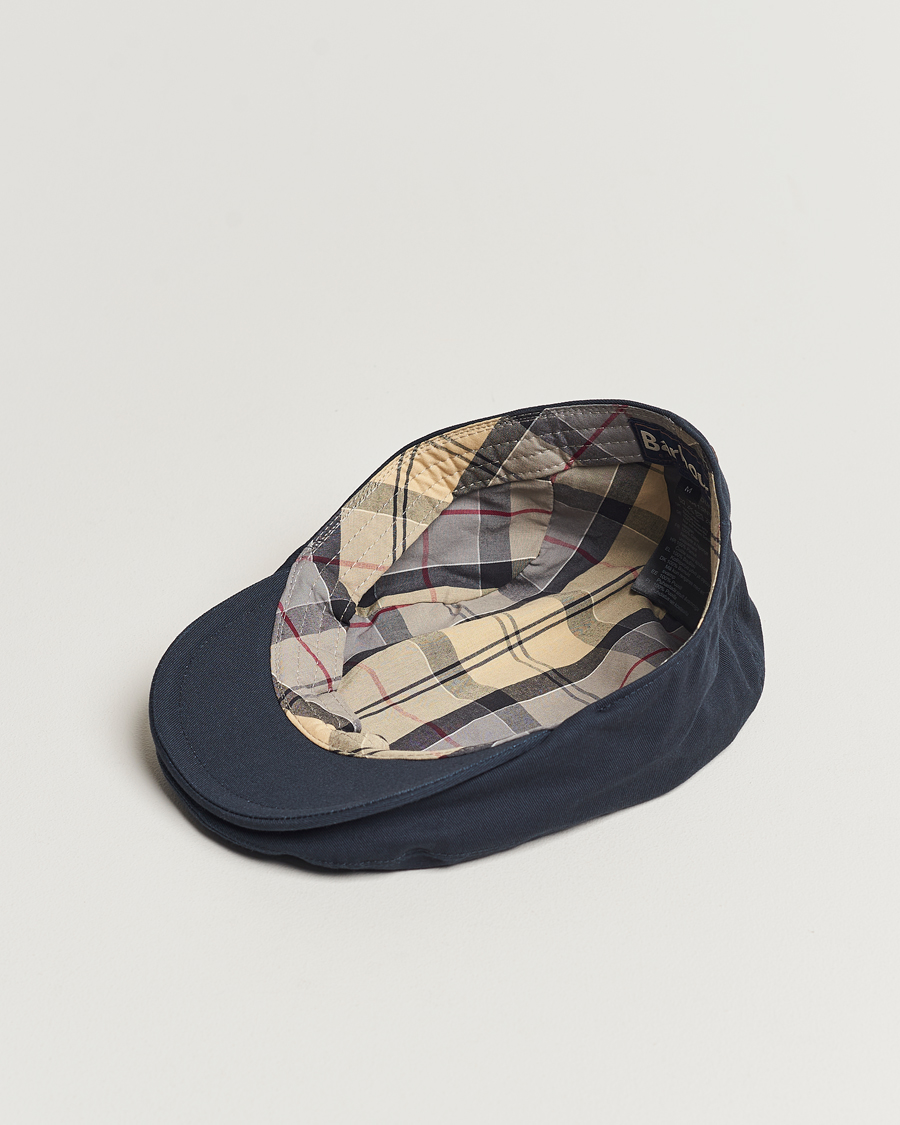 Herre | Hatte & kasketter | Barbour Lifestyle | Finnean Cotton Cap Navy