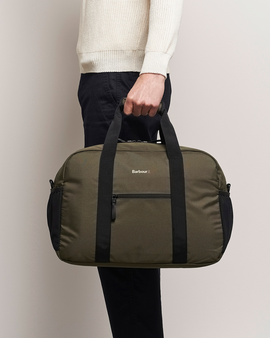 Herr | Väskor | Barbour Lifestyle | Arwin Canvas Holdall Olive