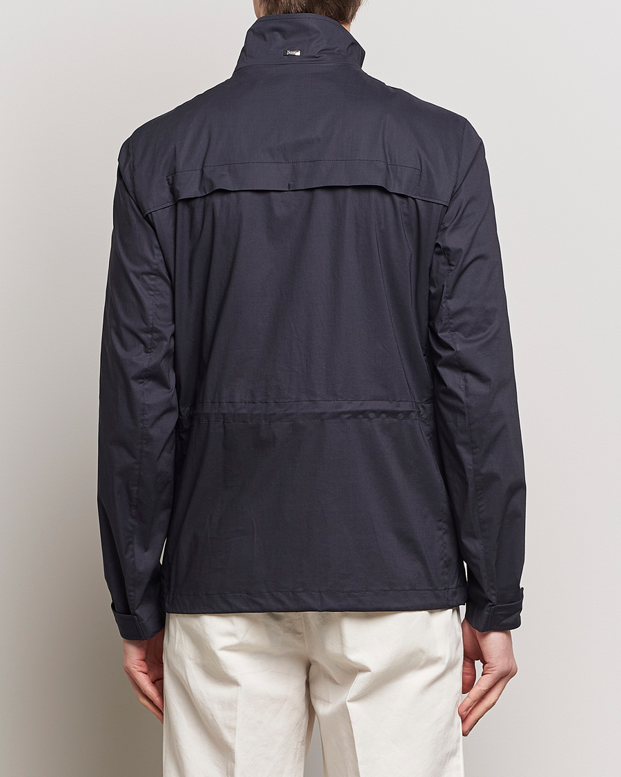 Herre | Jakker | Herno | Lightwieght Cotton Field Jacket Navy