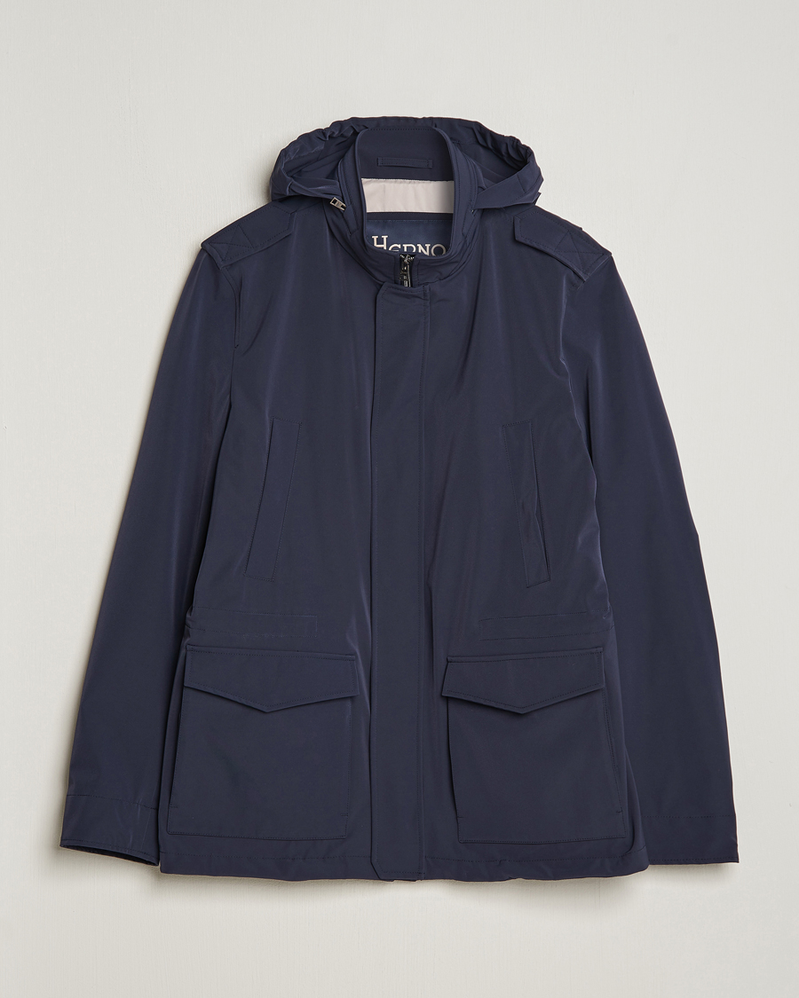 Herre | Jakker | Herno | Field Jacket Navy