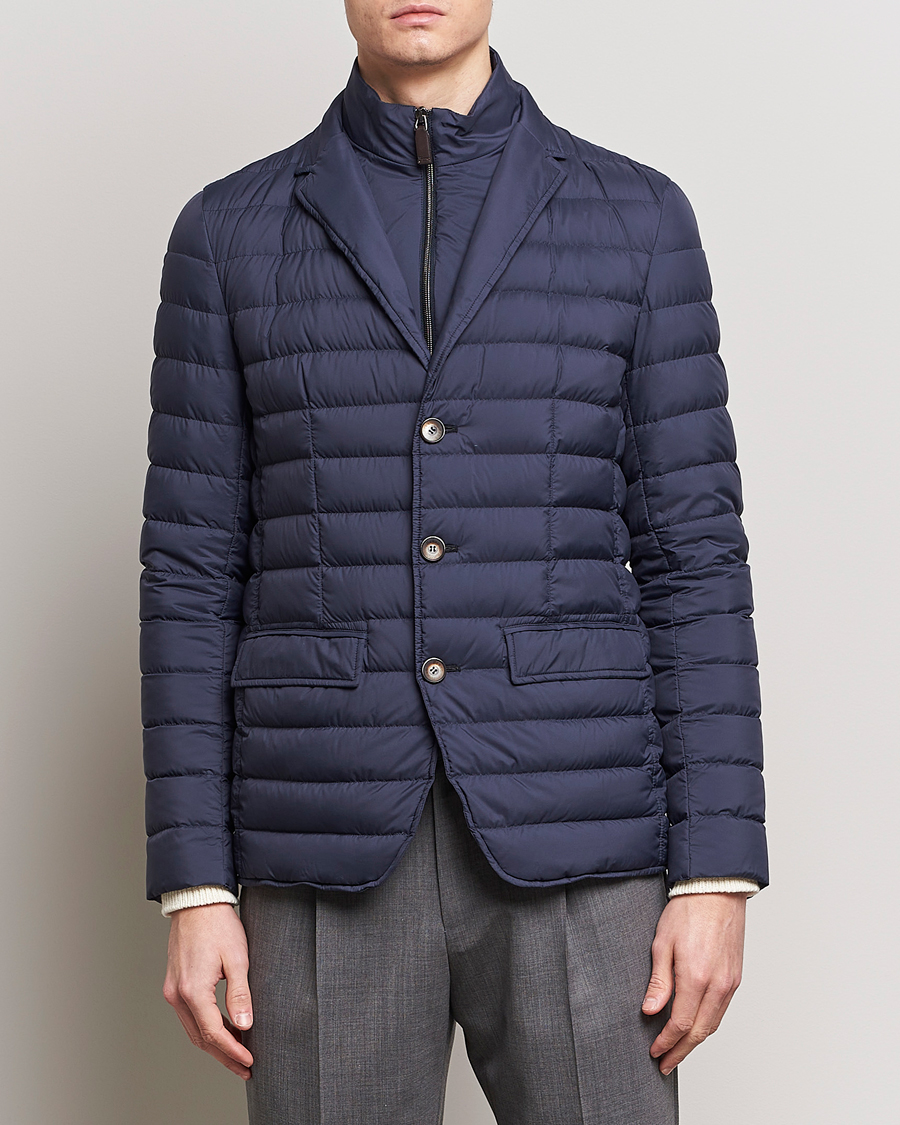 Herr |  | Herno | Nuage Matt Nylon Blazer Navy