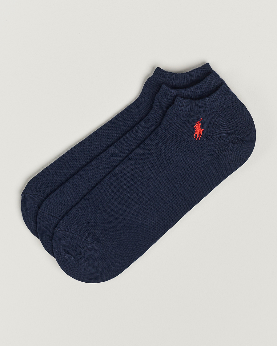 Herre | Undertøj | Polo Ralph Lauren | 3-Pack Ghost Sock Navy