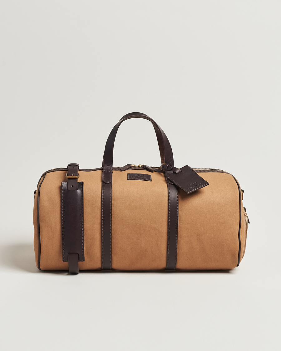 Herre | Polo Ralph Lauren Canvas/Leather Dufflebag Tan | Polo Ralph Lauren | Canvas/Leather Dufflebag Tan