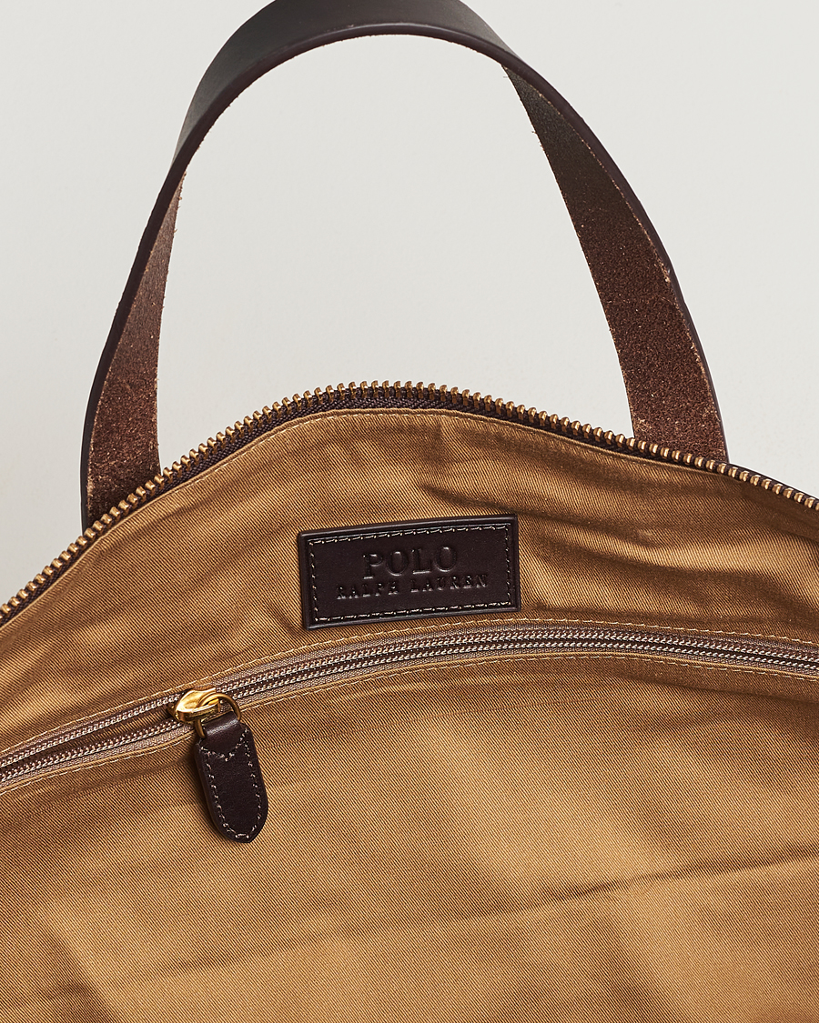 Herre | Polo Ralph Lauren Canvas/Leather Dufflebag Tan | Polo Ralph Lauren | Canvas/Leather Dufflebag Tan