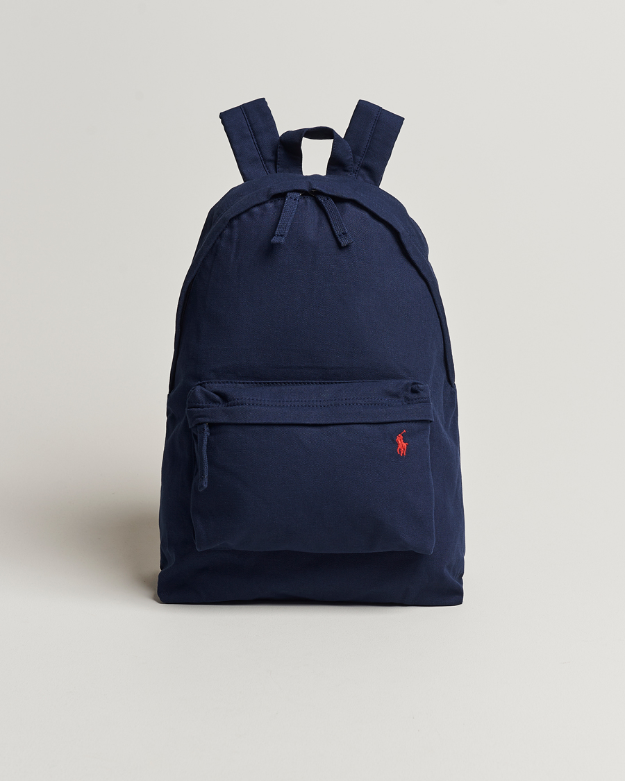 Herre | Polo Ralph Lauren Canvas Backpack Newport Navy | Polo Ralph Lauren | Canvas Backpack Newport Navy