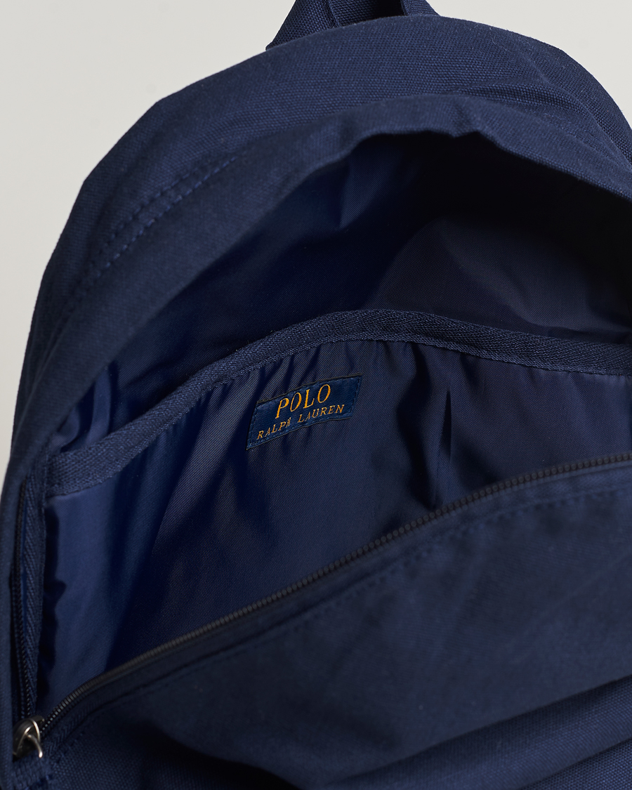 Herre | Polo Ralph Lauren Canvas Backpack Newport Navy | Polo Ralph Lauren | Canvas Backpack Newport Navy