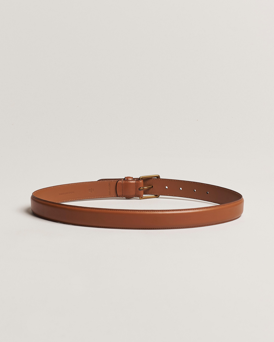 Herr | Bälten | Polo Ralph Lauren | Leather Belt Tan