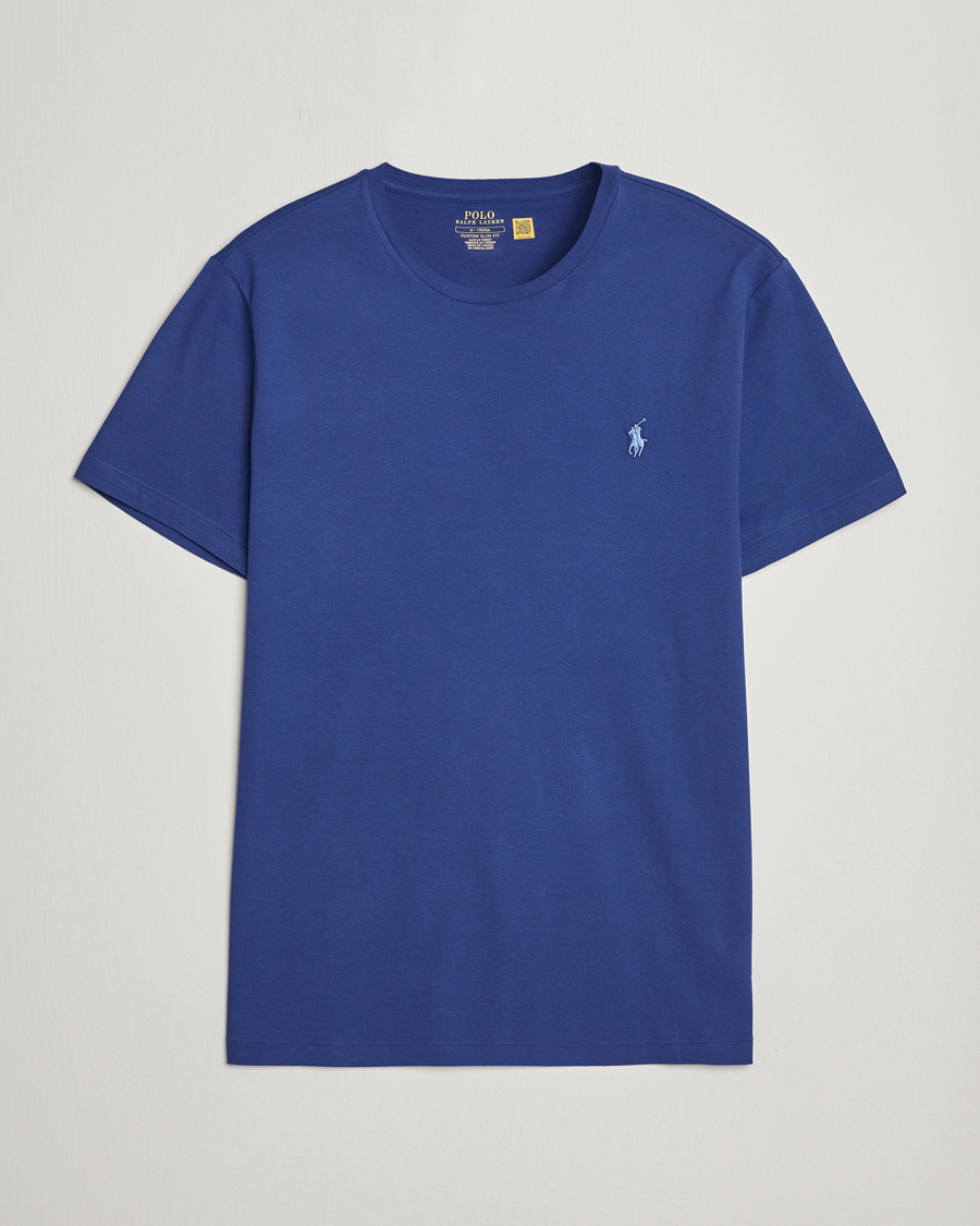 Herre |  | Polo Ralph Lauren | Crew Neck T-Shirt Beach Royal