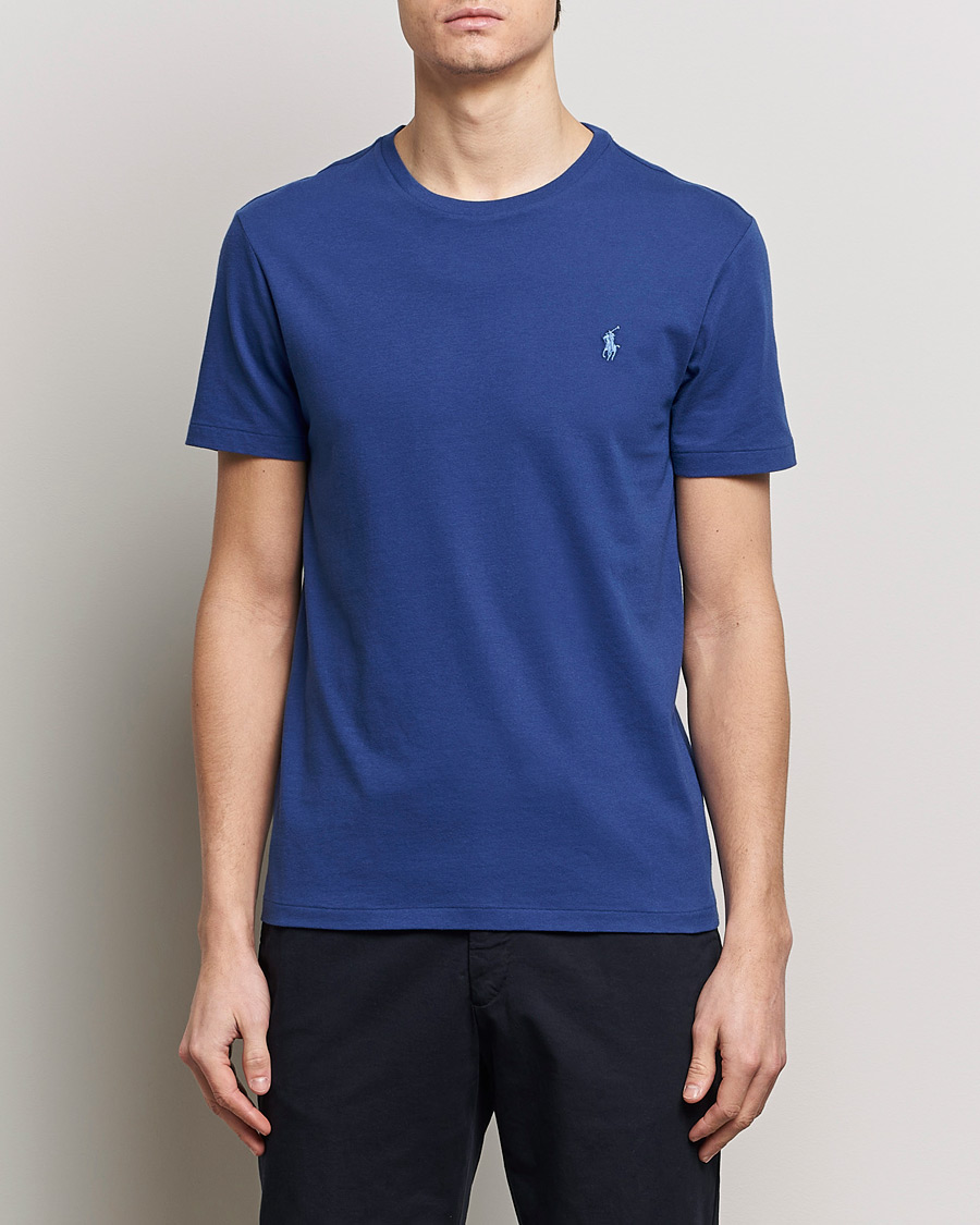 Herre |  | Polo Ralph Lauren | Crew Neck T-Shirt Beach Royal