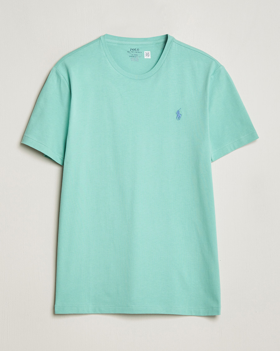 Herre | T-Shirts | Polo Ralph Lauren | Crew Neck T-Shirt Celadon