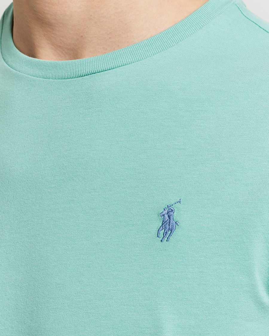 Herre | T-Shirts | Polo Ralph Lauren | Crew Neck T-Shirt Celadon