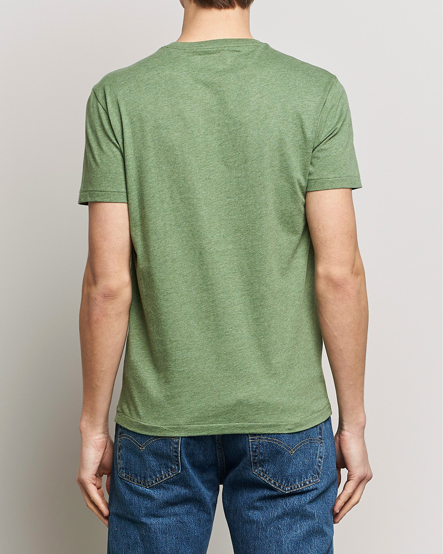 Herre | T-Shirts | Polo Ralph Lauren | Crew Neck T-Shirt Cargo Green Heather