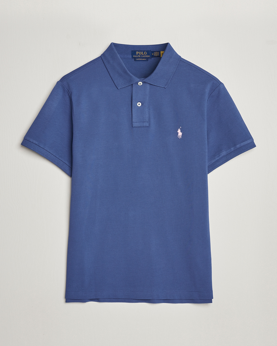Herre | Polotrøjer | Polo Ralph Lauren | Custom Slim Fit Polo Old Royal