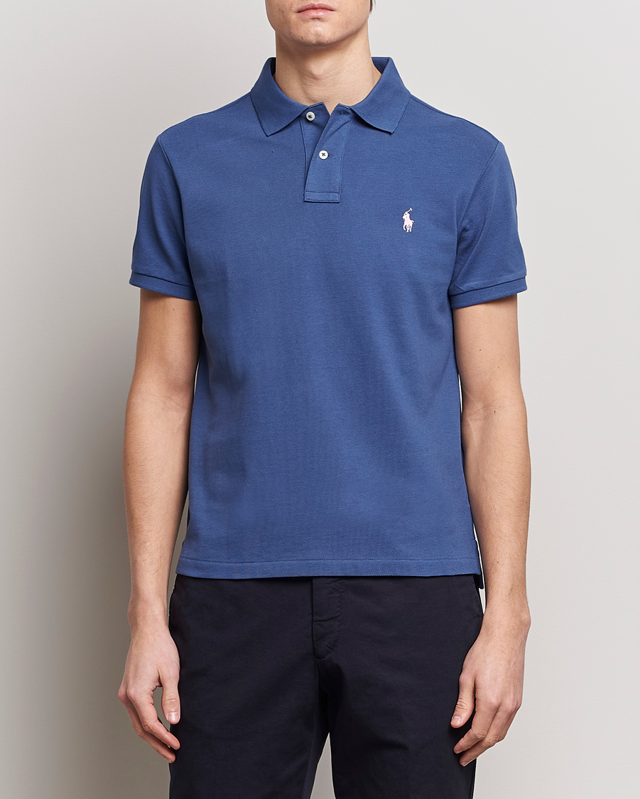 Herre | Tøj | Polo Ralph Lauren | Custom Slim Fit Polo Old Royal