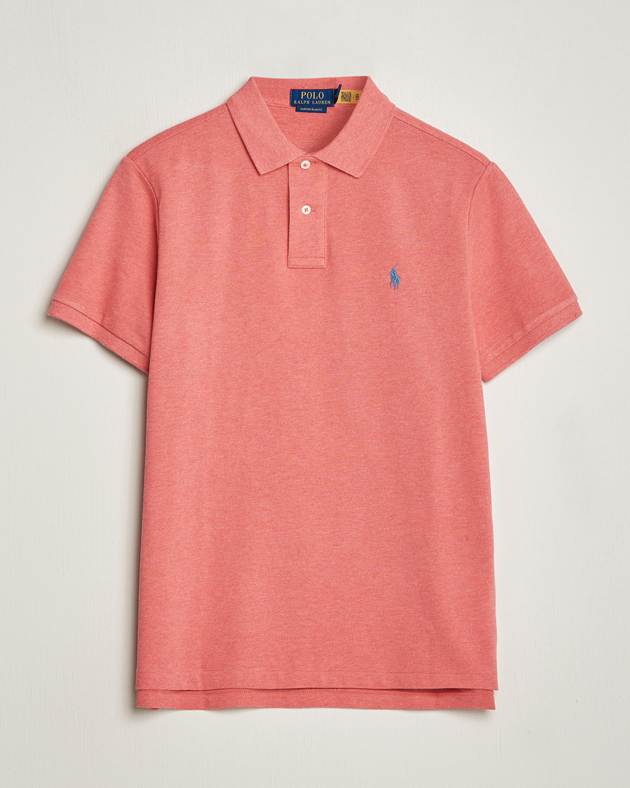 Herre | Polotrøjer | Polo Ralph Lauren | Custom Slim Fit Polo Highland Rose Heahter
