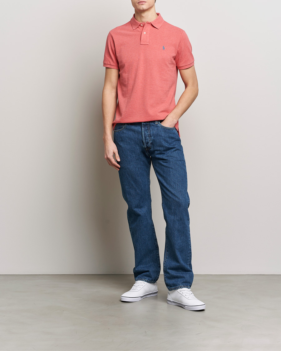 Herre | Polotrøjer | Polo Ralph Lauren | Custom Slim Fit Polo Highland Rose Heahter
