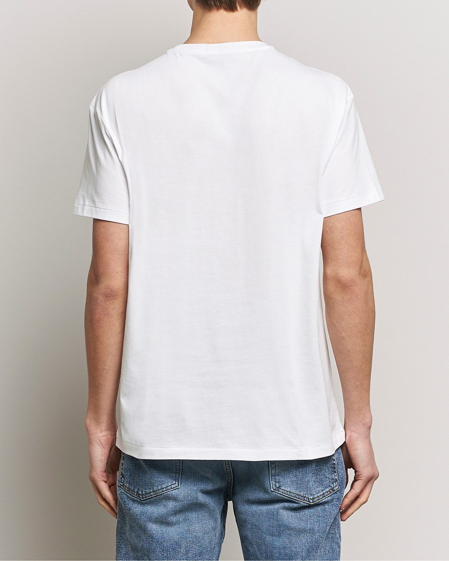 Herre | T-Shirts | Polo Ralph Lauren | Printed Bear Crew Neck T-Shirt White