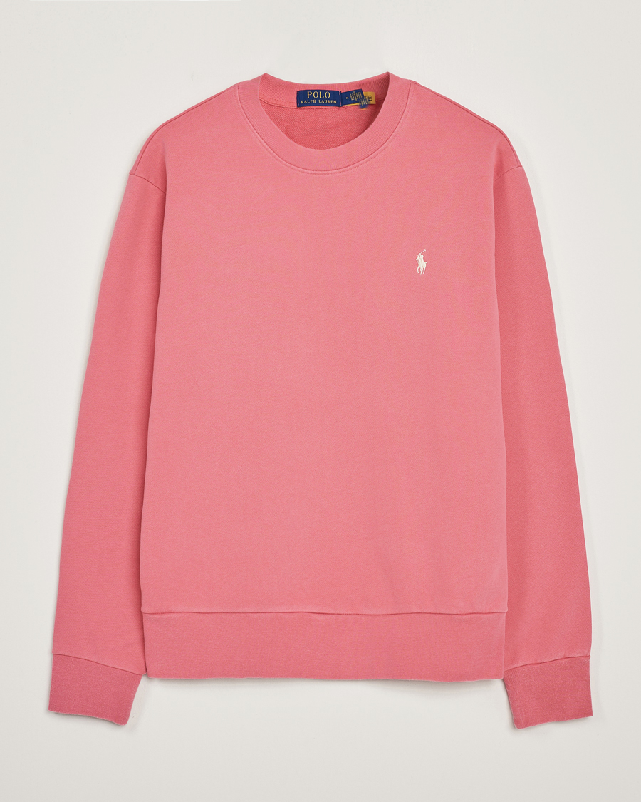 Herre | Trøjer | Polo Ralph Lauren | Loopback Terry Sweatshirt Pale Red