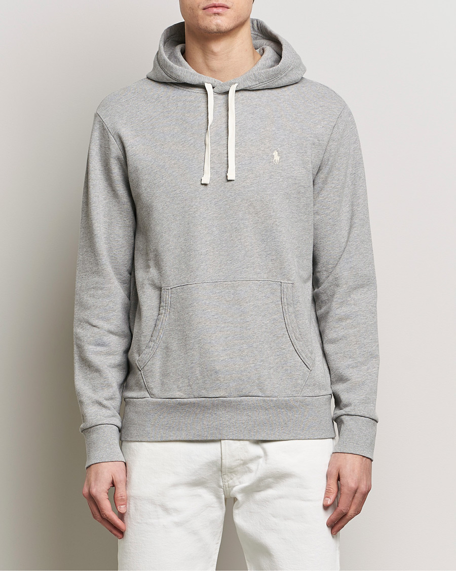 Herre | Hættetrøjer | Polo Ralph Lauren | Loopback Terry Hoodie Spring Heather