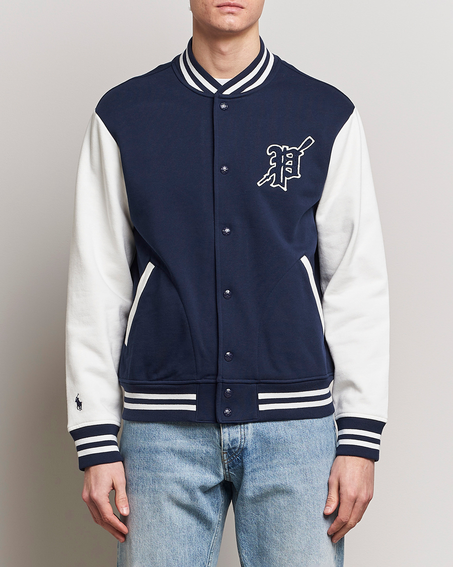 Herre | 20% udsalg | Polo Ralph Lauren | Baseball Jacket Cruise Navy/Nevis