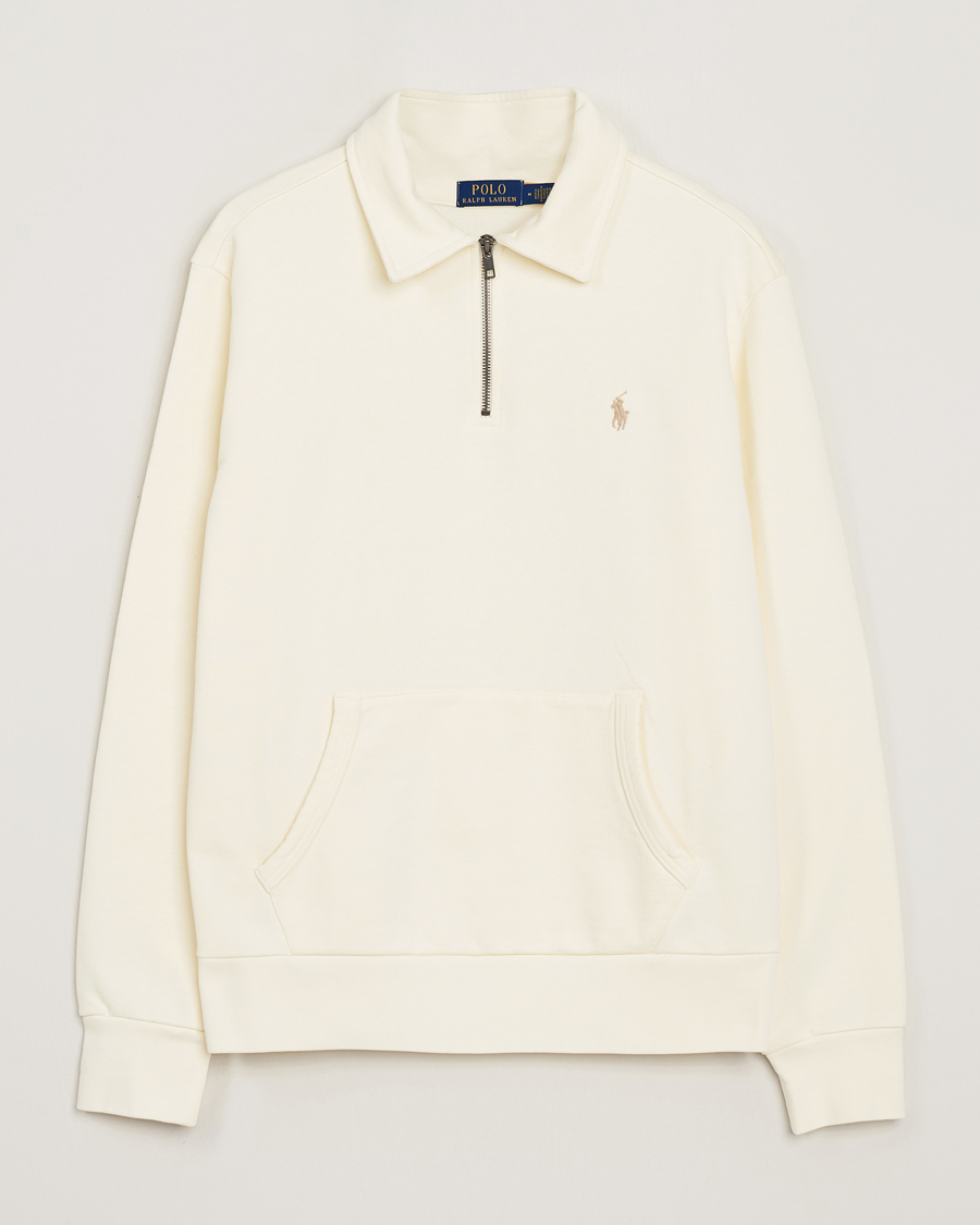 Herre | Trøjer | Polo Ralph Lauren | Loopback Terry Hybrid Sweatshirt Clubhouse Cream